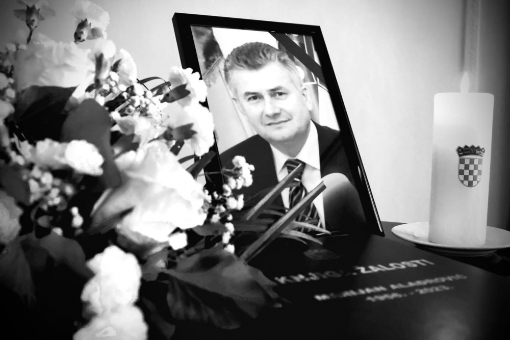 Danas u 14 sati komemoracija, a u 17 sati u Pleternici pokop bivšeg župana Aladrovića