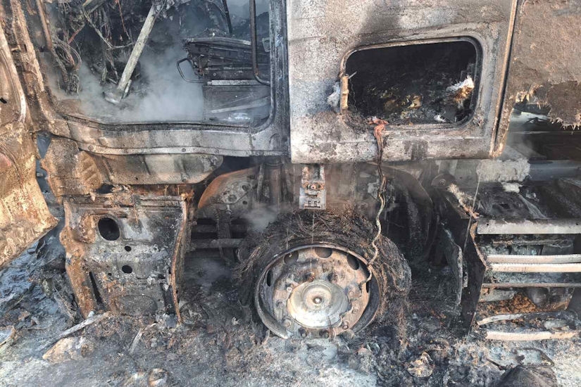 Strašan prizor na autocesti u Slavoniji! Pogledajte što je ostalo od kabine kamiona…