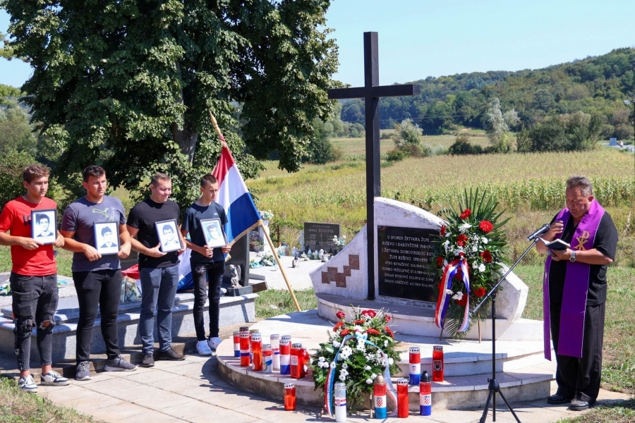 Komemoracija poginulim hrvatskim braniteljima s područja župe Ruševo