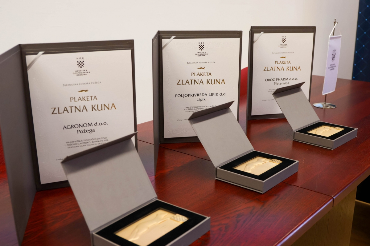 Oroz pharm iz Pleternice dobitnik Zlatne kune: “Važno je ohrabriti mlade i prenijeti poruku da ne strahuju od neuspjeha”