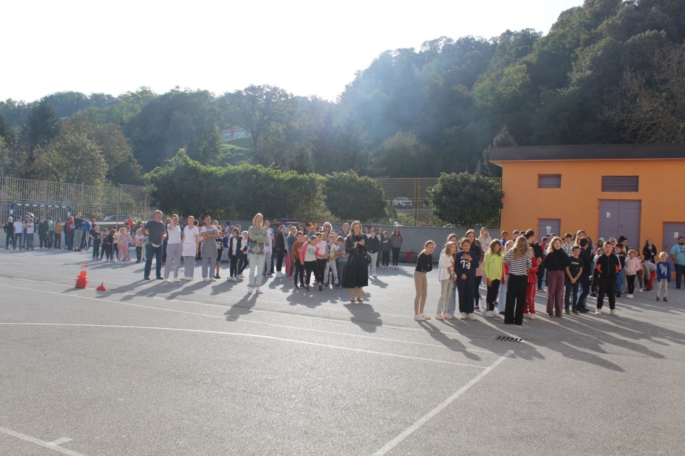 Vježba evakuacije i spašavanja u slučaju požara u požeškoj osnovnoj školi