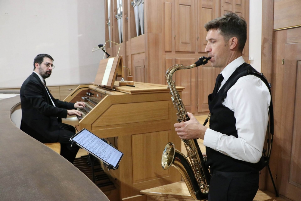 Koncert Pavla Mašića i Tomislava Žužaka u požeškoj Katedrali