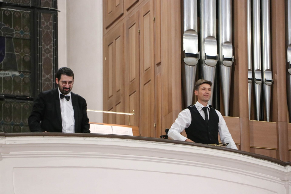 Koncert Pavla Mašića i Tomislava Žužaka u požeškoj Katedrali