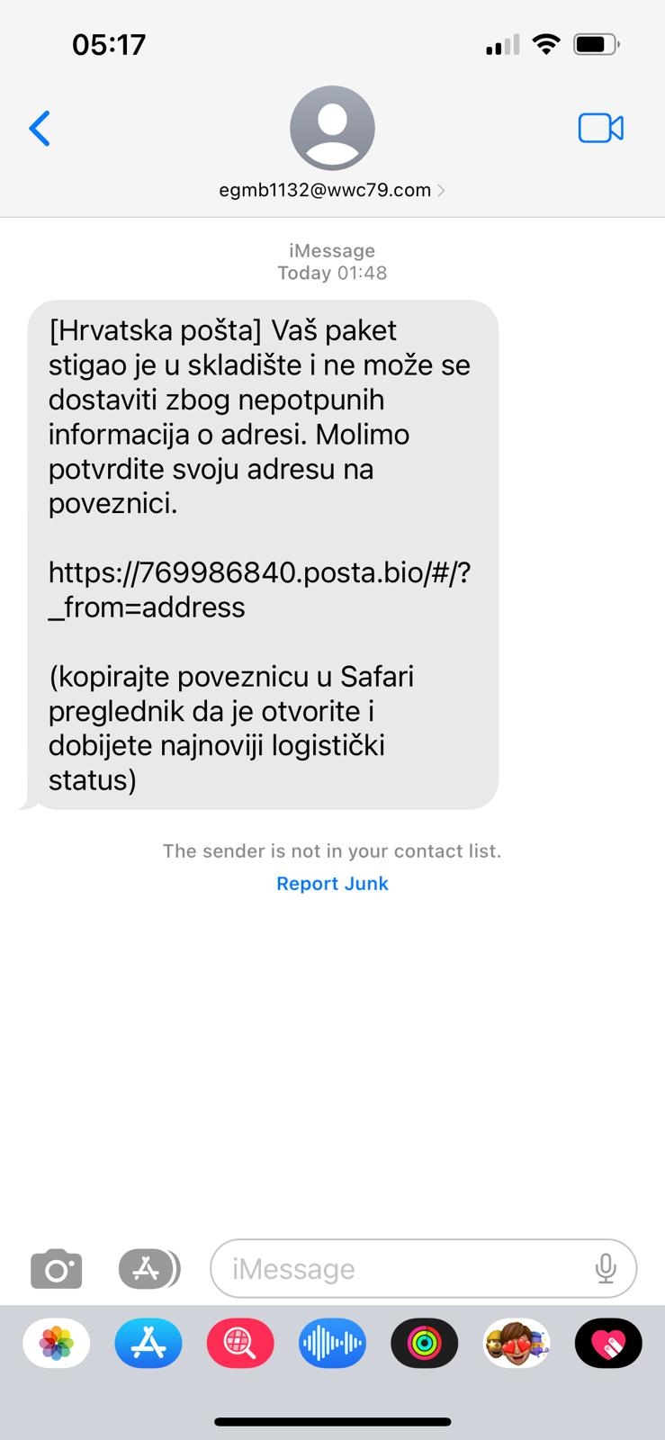 Širi se nova SMS prevara, Hrvatska pošta upozorava ljude: ’Ne otvarajte te linkove’