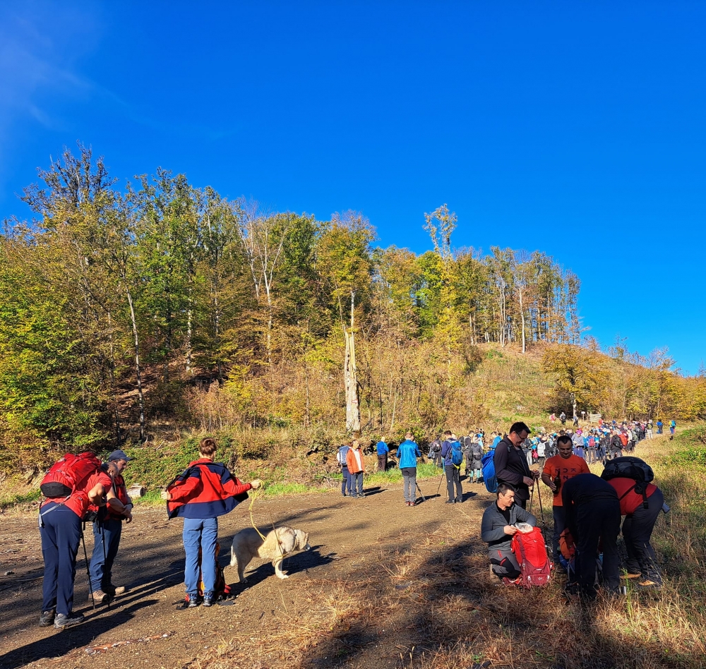 Planinari HPD-a ’Sokolovac’ u pohodu na najviši vrh Slavonije