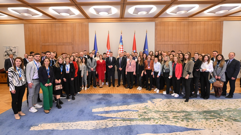 Babić i Gucić iz KBK Borca Požega primljeni kod predsjednika RH Zorana Milanovića