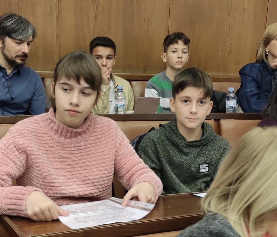 Vijećnici DGV Požega Ines i Patrik u Hrvatskom saboru