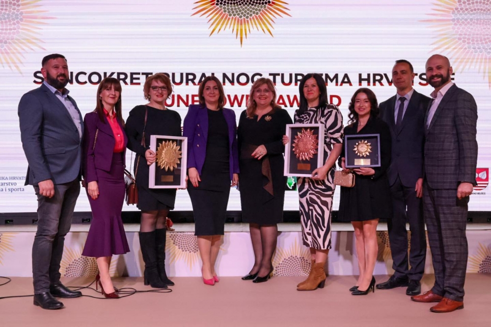 „Suncokret ruralnog turizma Hrvatske – Sunflower Award“: Tri laureata stižu iz Zlatne Slavonije