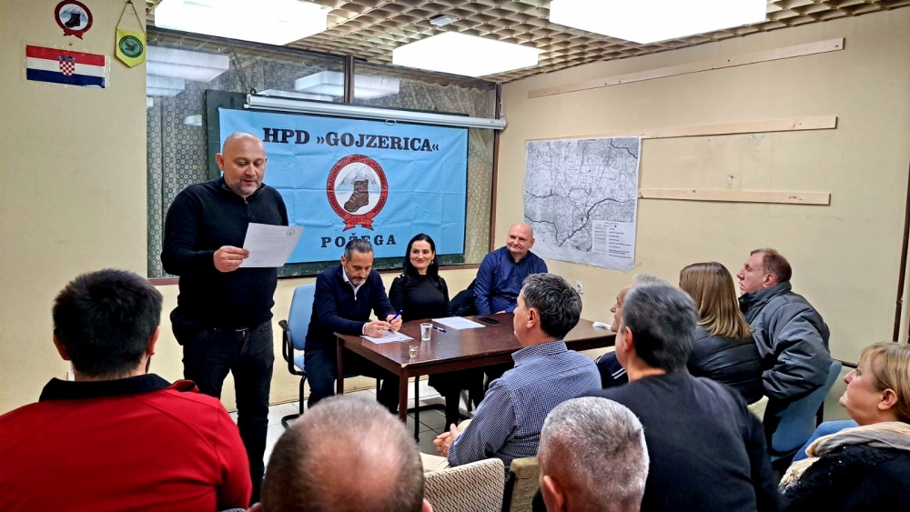 Godišnja skupština HPD Gojzerica Požega, dodijeljenje nagrade udrugama i članovima 