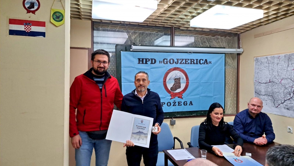 Godišnja skupština HPD Gojzerica Požega, dodijeljenje nagrade udrugama i članovima 
