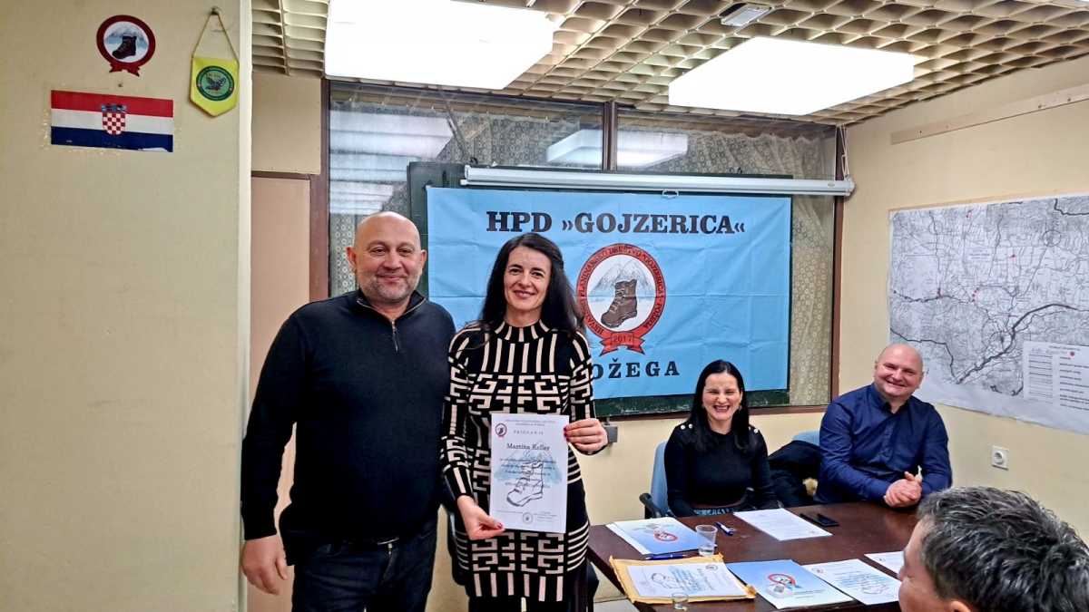 Godišnja skupština HPD Gojzerica Požega, dodijeljenje nagrade udrugama i članovima 