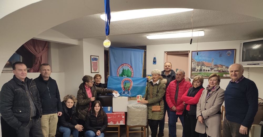 Veliko srce članova HPD ’Sokolovac’ Požega u humanitarnoj akciji