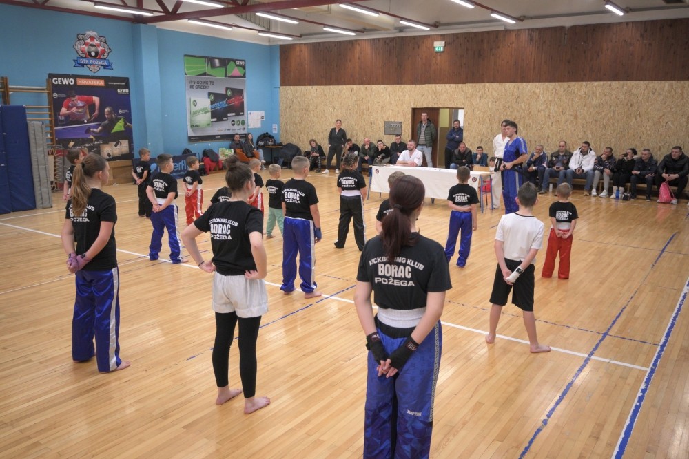 Kickboxing klub Borac Požega održao polaganje za pojaseve
