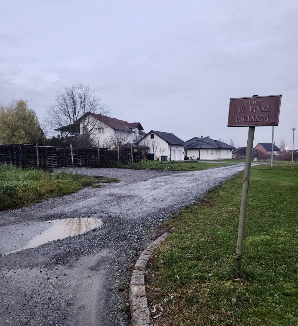 Ulica Sv. Vinka Paulskog trebala bi ove godine dobiti asfalt