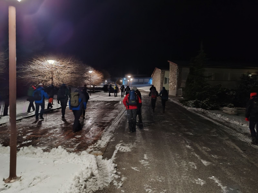 FOTO: HPD Gojzerica - Noćni izlet na Mališćak 