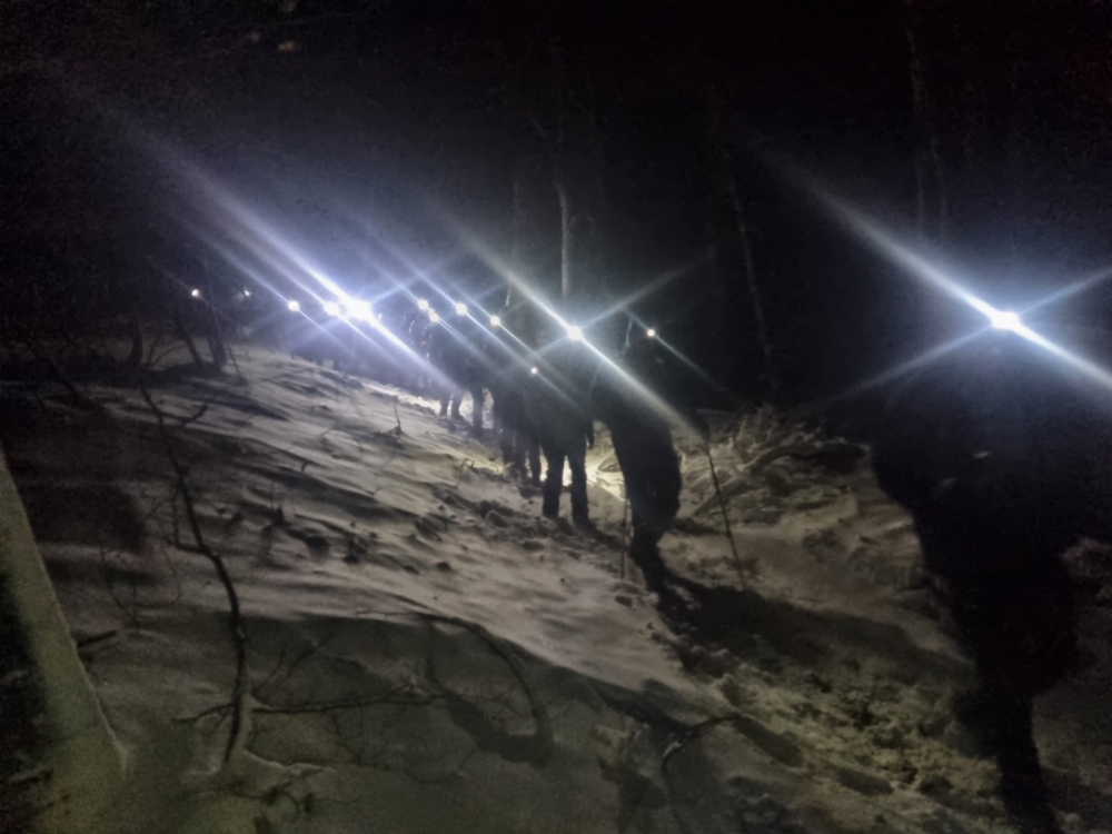 FOTO: HPD Gojzerica - Noćni izlet na Mališćak 