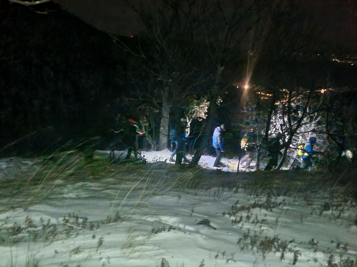 FOTO: HPD Gojzerica - Noćni izlet na Mališćak 