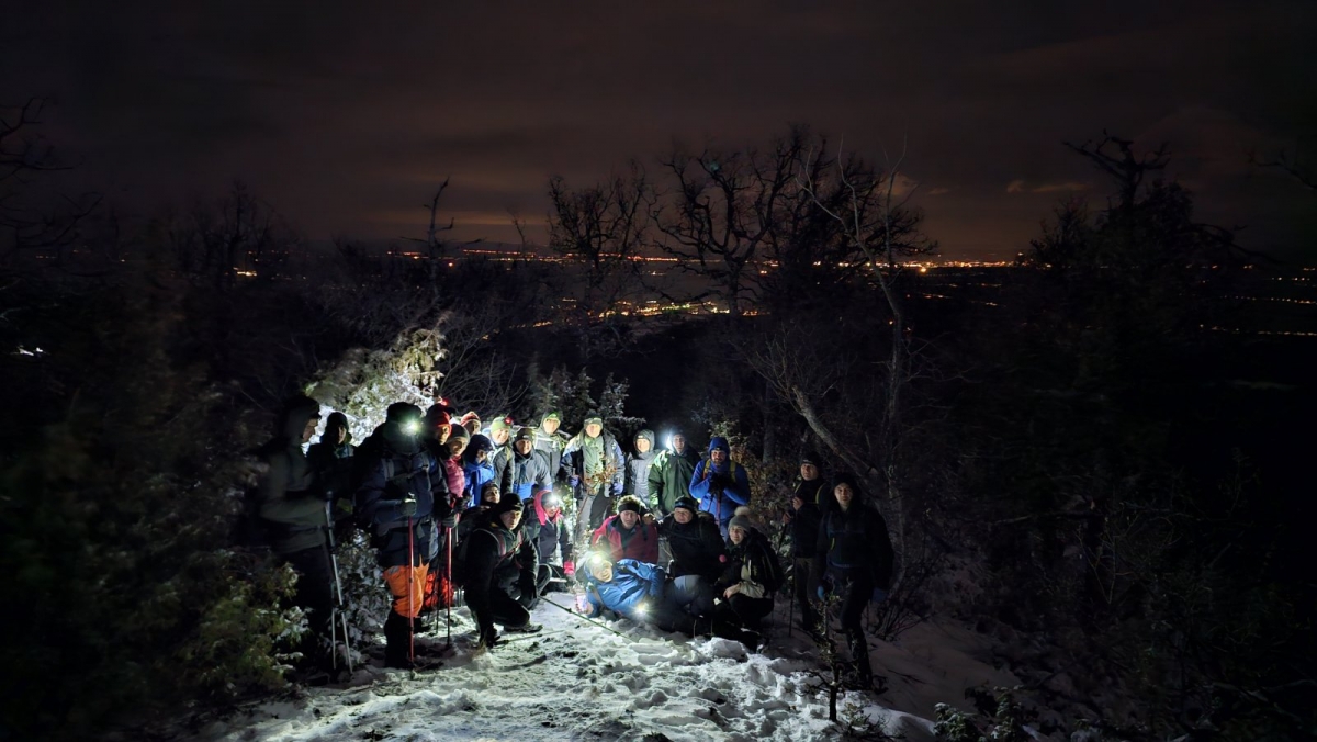 FOTO: HPD Gojzerica - Noćni izlet na Mališćak 