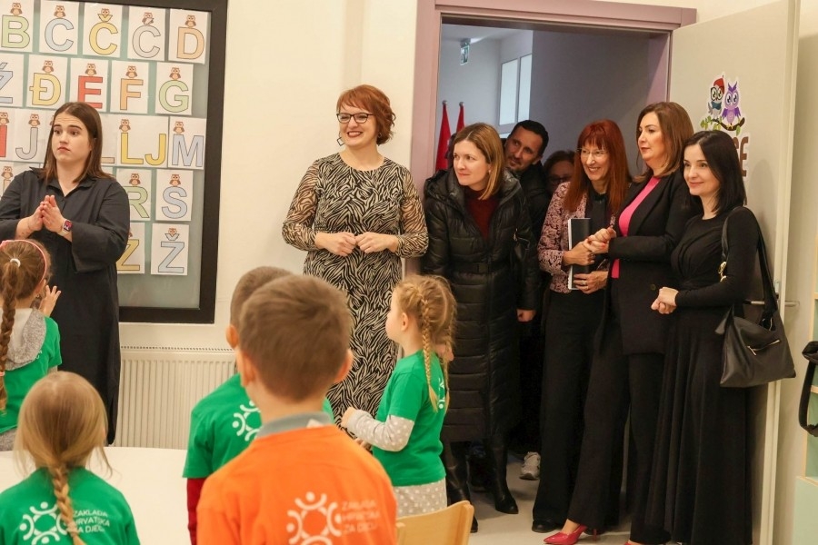 Nova latica u Kuzmici: Otvoren područni vrtić Dječjeg vrtića Tratinčica