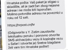 Jeste li primili ovakav SMS? Hara još jedna prijevara. Oglasili se iz Pošte
