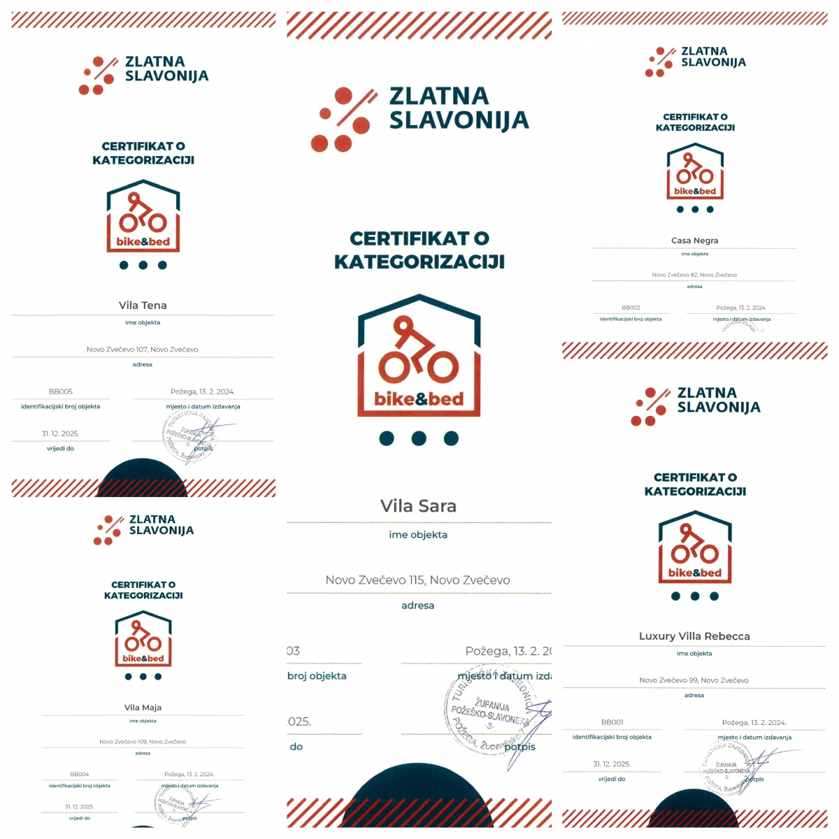 ’Zlatna Slavonija Bike&Bed’ unaprjeđuje smještajnu turističku ponudu Požeško-slavonske županije