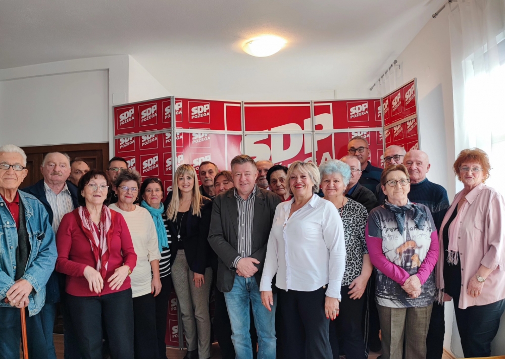 Izborna konvencija Foruma seniora SDP-a Požega: Za predsjednicu izabrana Irenka Milobara