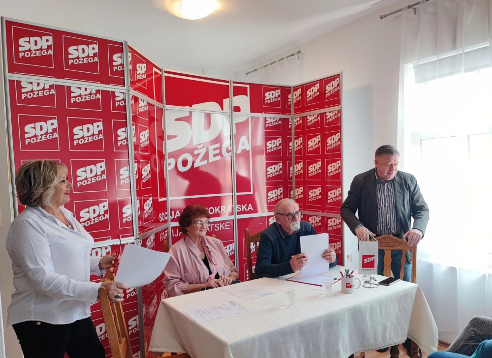 Izborna konvencija Foruma seniora SDP-a Požega: Za predsjednicu izabrana Irenka Milobara