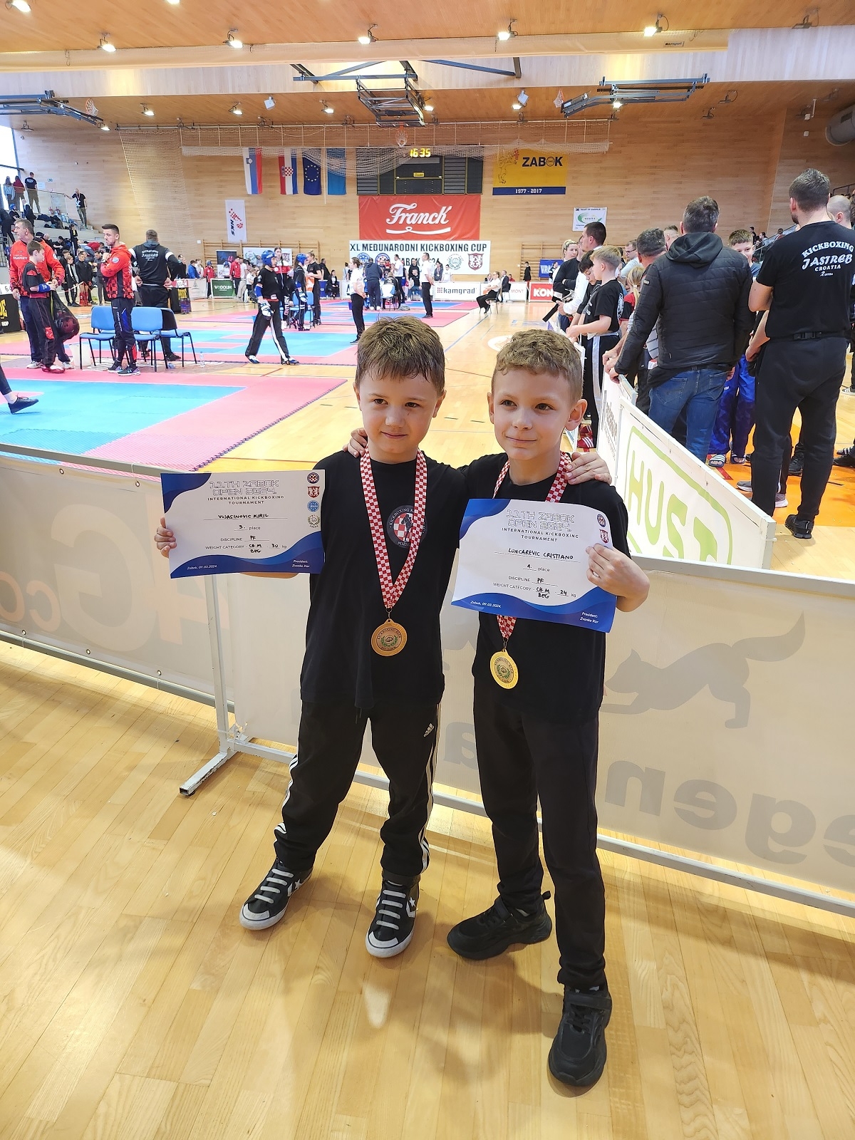 Borac Požega odličan na Zabok Open-u: Cristiano, Kristijan i Glieb osvojili zlato!