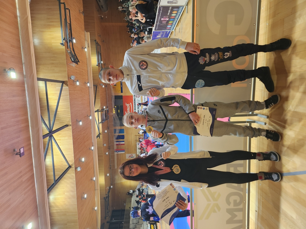 Borac Požega odličan na Zabok Open-u: Cristiano, Kristijan i Glieb osvojili zlato!