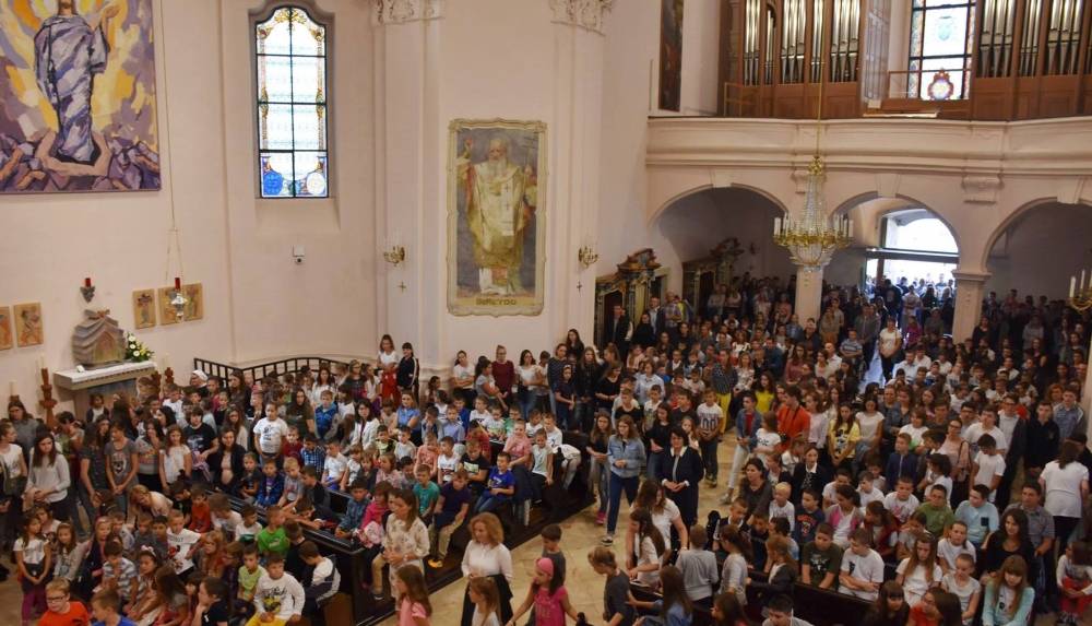 Zaziv Duha Svetoga učenika Katoličkih škola u Požegi