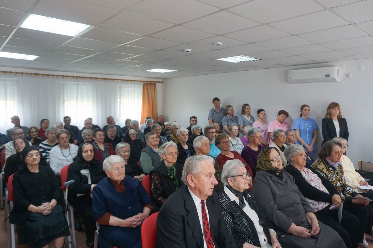 Misa na Uskrsni ponedjeljak u Domu za starije i nemoćne u Velikoj