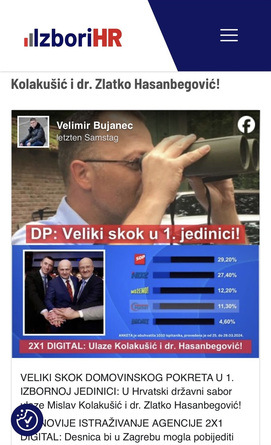 Čeka li nas izborna prevara?