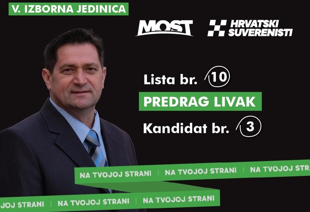 Livak se kandidirao - čujmo ga