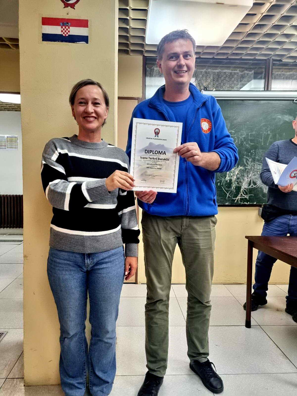 Završila 6. Opća planinarska škola u HPD Gojzerica Požega