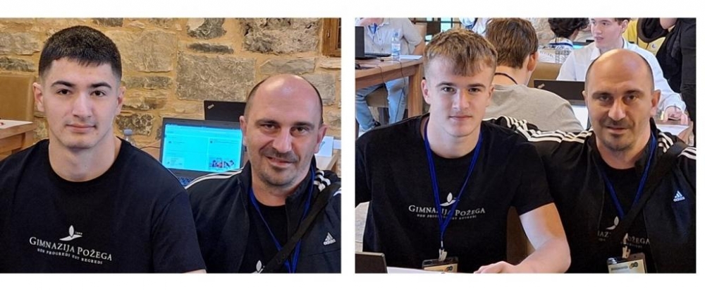 Informatičari požeške Gimnazije ostvarili zapažene rezultate na natjecanju u Vodicama