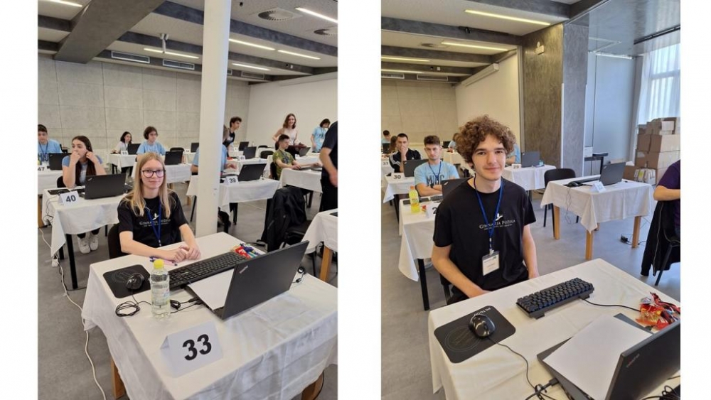 Informatičari požeške Gimnazije ostvarili zapažene rezultate na natjecanju u Vodicama