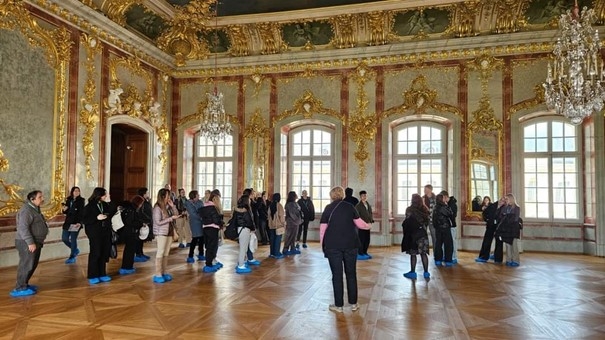 Učenice požeške Ekonomske škole u Latviji predstavljale Muzej bećarca