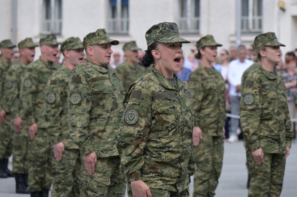 Na vjernost Domovini ponosno prisegnulo 102 ročnica i ročnika Hrvatske vojske
