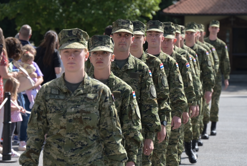 Na vjernost Domovini ponosno prisegnulo 102 ročnica i ročnika Hrvatske vojske
