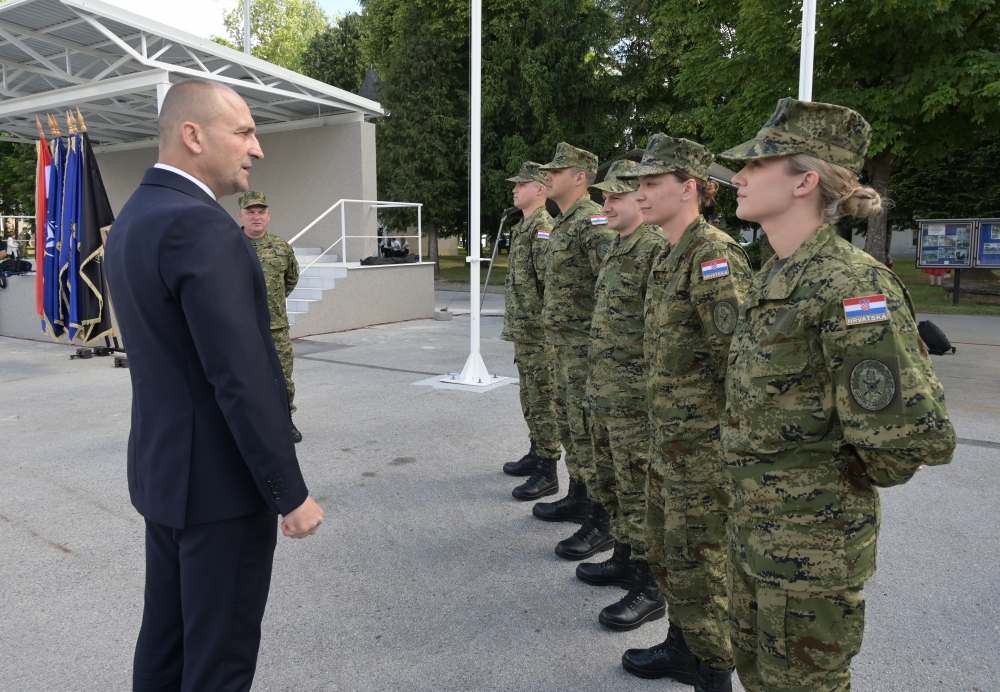 Na vjernost Domovini ponosno prisegnulo 102 ročnica i ročnika Hrvatske vojske