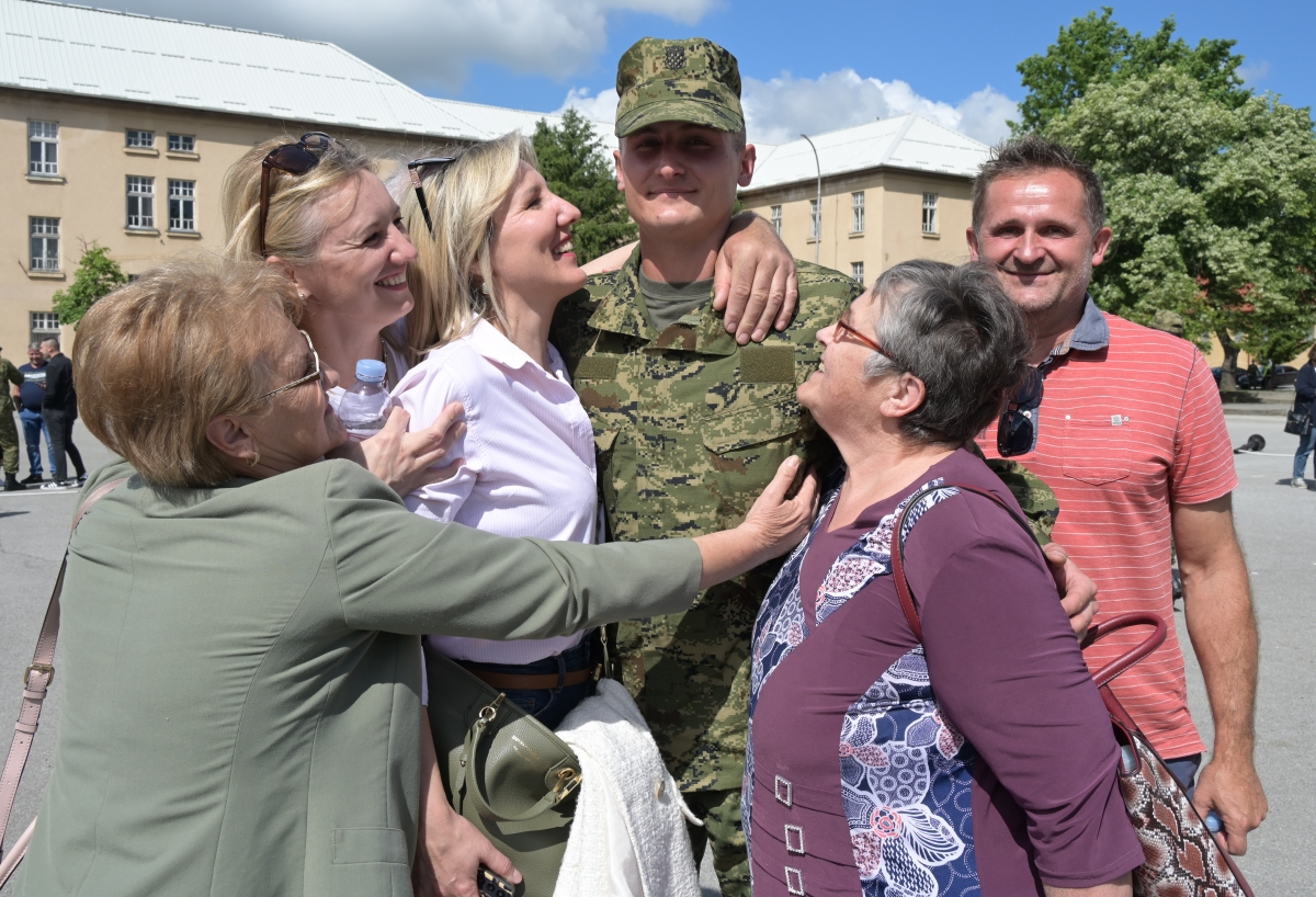 Na vjernost Domovini ponosno prisegnulo 102 ročnica i ročnika Hrvatske vojske