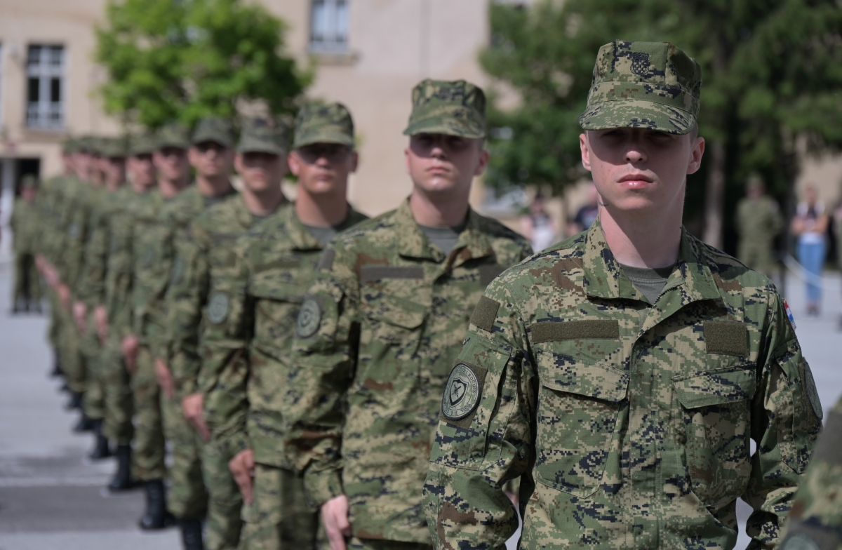 Na vjernost Domovini ponosno prisegnulo 102 ročnica i ročnika Hrvatske vojske