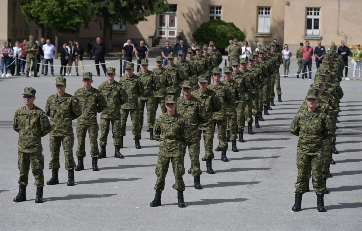 Na vjernost Domovini ponosno prisegnulo 102 ročnica i ročnika Hrvatske vojske