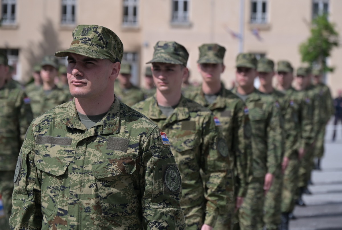 Na vjernost Domovini ponosno prisegnulo 102 ročnica i ročnika Hrvatske vojske