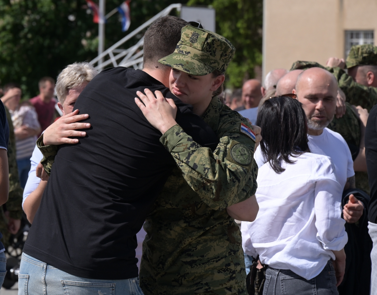 Na vjernost Domovini ponosno prisegnulo 102 ročnica i ročnika Hrvatske vojske
