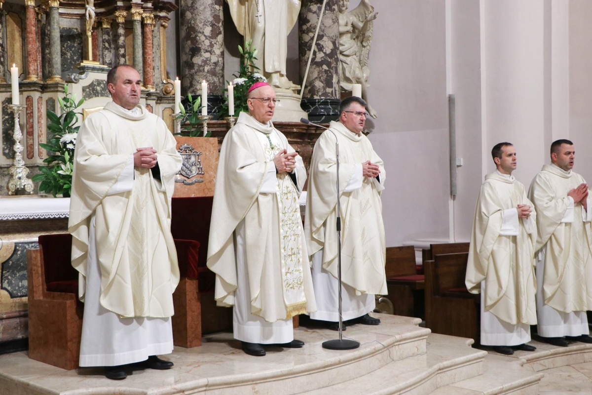 Blagdan Uzašašća Gospodinova u požeškoj Katedrali