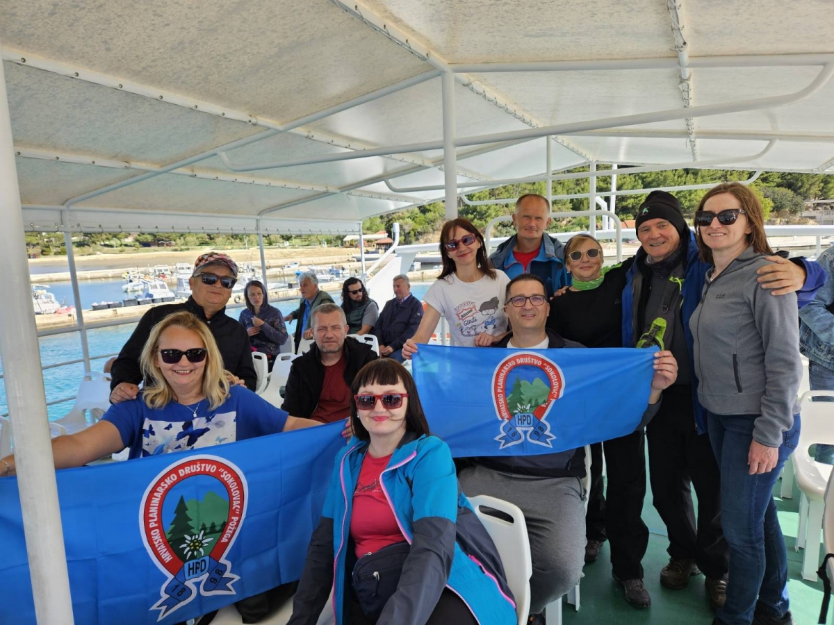 Izlet članova HPD ’Sokolovac’ Požega na Rab i Goli Otok
