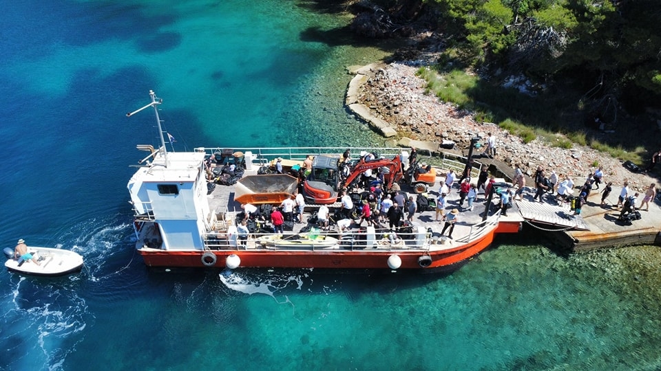 Članovi Ronilačkog kluba Požega na eko akciji u Dubrovniku