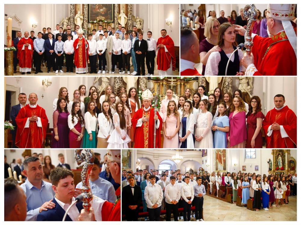 FOTO: Sakrament sv. potvrde u požeškoj Katedrali