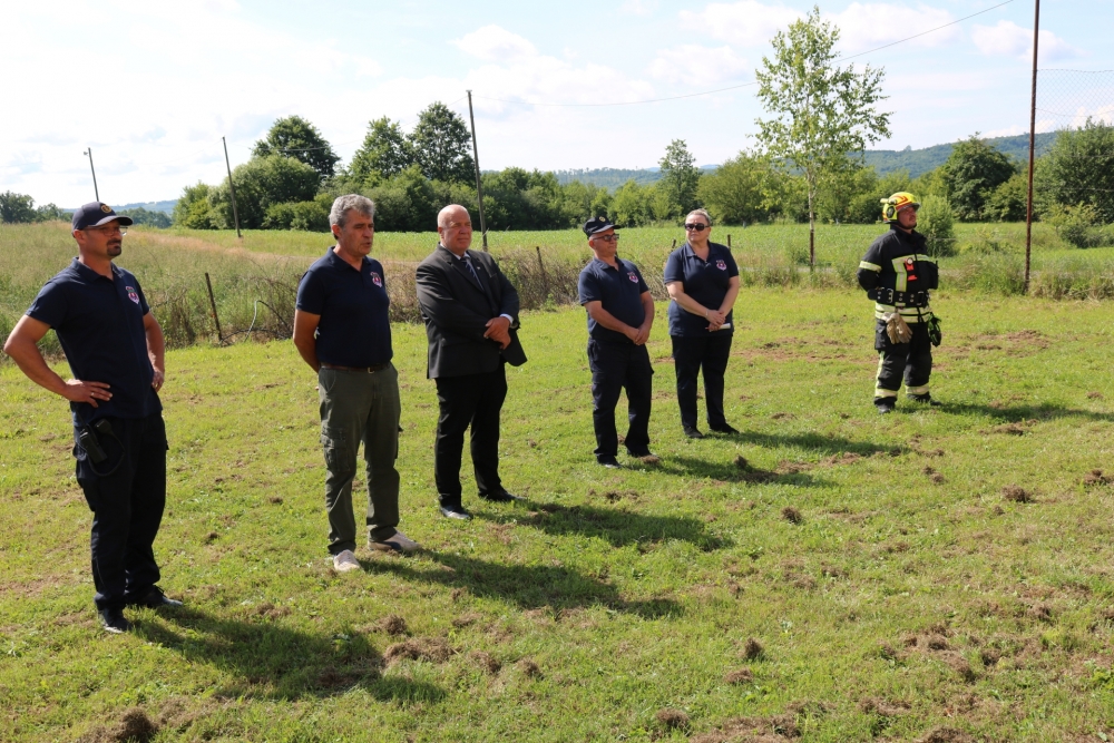 VZP PAKRAC-LIPIK U Brezinama na Dan državnosti održana združena vatrogasna vježba
